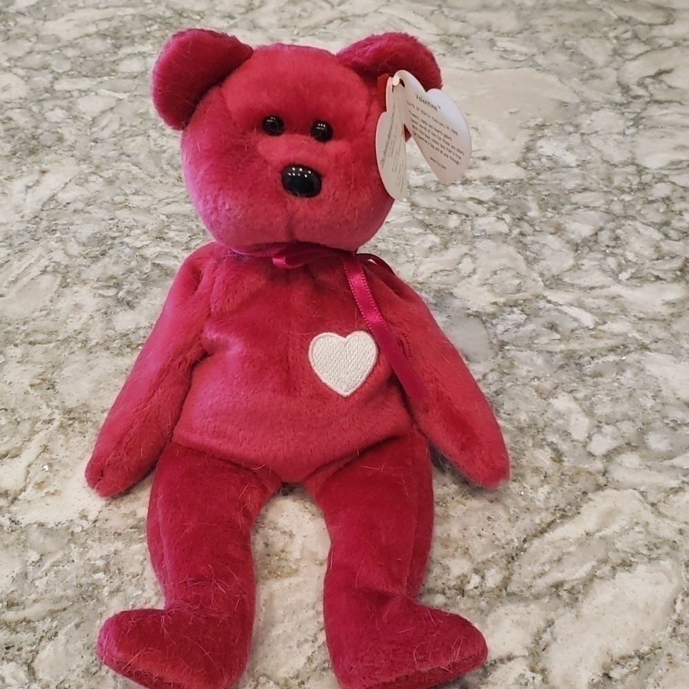 Beanie baby Valentino